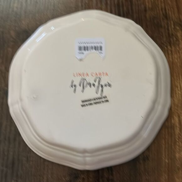 Anthropologie Linea Carta Canape Plate Letter K So Very Kind Diva Pyari NWT - Picture 5 of 6